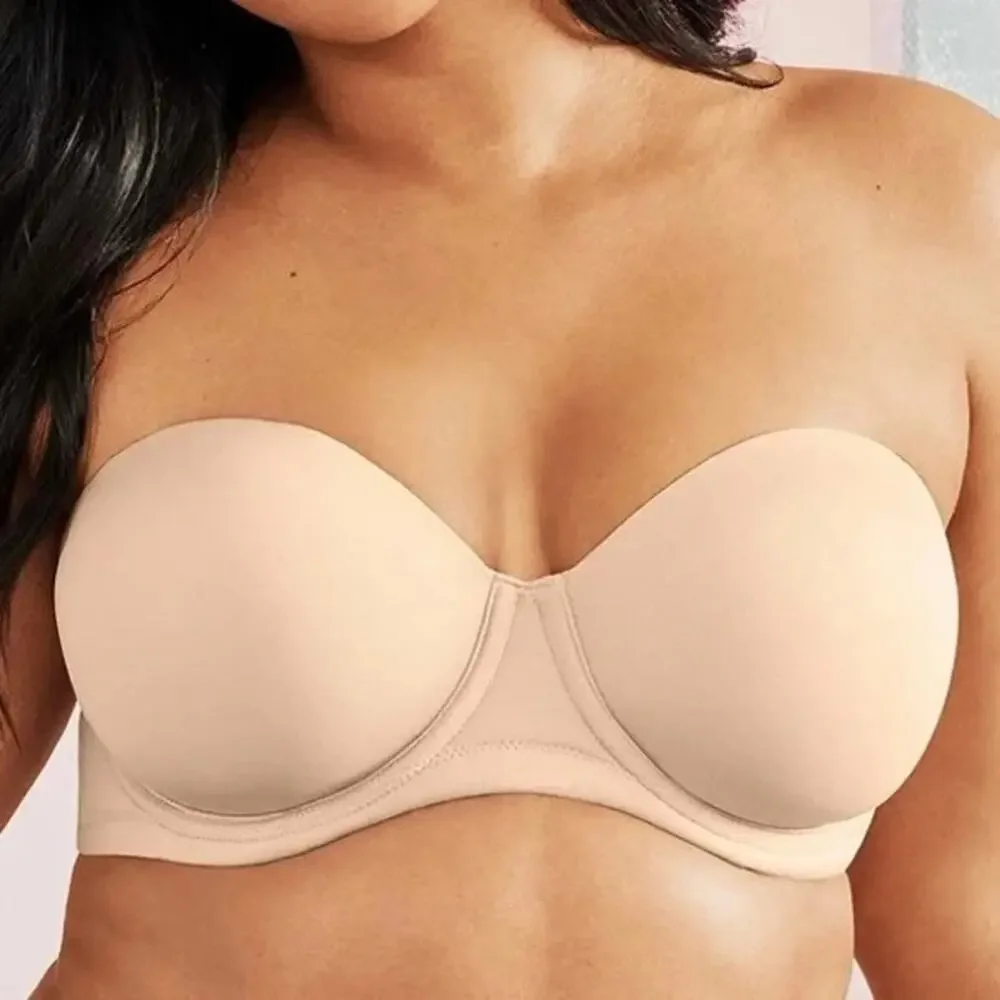 Wacoal 854199 Red Carpet Strapless Underwire Convertible Bra Nude Size 34G NWT